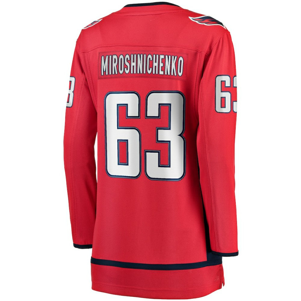 Ivan Miroshnichenko Washington Capitals Fanatics Women's Breakaway Jersey - Red - NHL