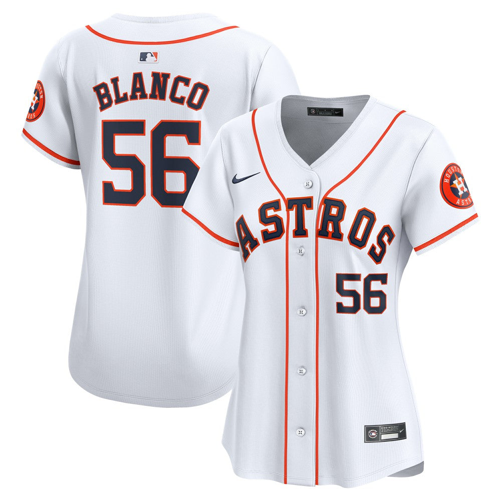 Ronel Blanco Houston Astros Nike Women's Home Limited Jersey - MLB