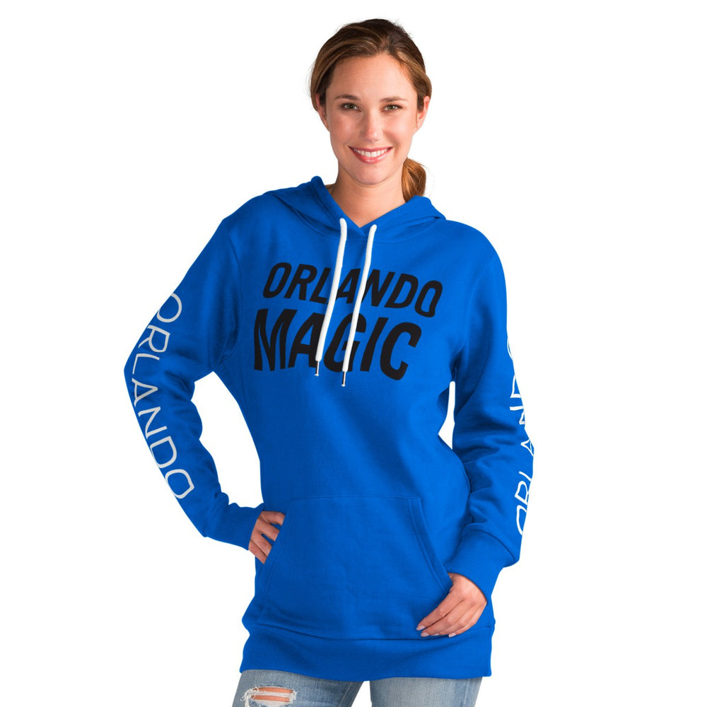Orlando Magic G-III 4Her by Carl Banks Women's Base Coach Pullover Hoodie Blue - NBA