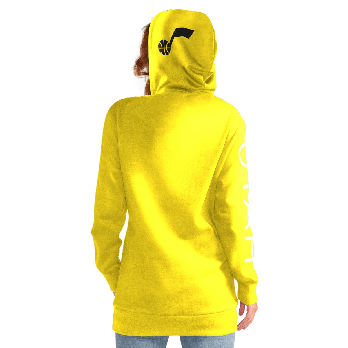 Utah Jazz G-III 4Her by Carl Banks Women's Base Coach Pullover Hoodie Gold - NBA