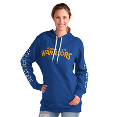 Golden State Warriors G-III 4Her by Carl Banks Women's Base Coach Pullover Hoodie Royal - NBA