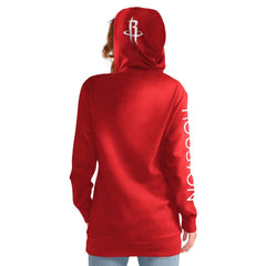 Houston Rockets G-III 4Her by Carl Banks Women's Base Coach Pullover Hoodie Red - NBA