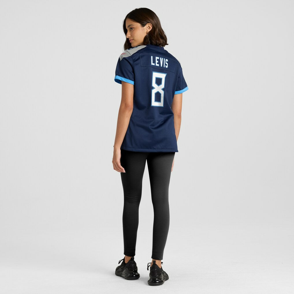 Will Levis Tennessee Titans Women's Alternate Game Jersey Navy | Nike for Sale