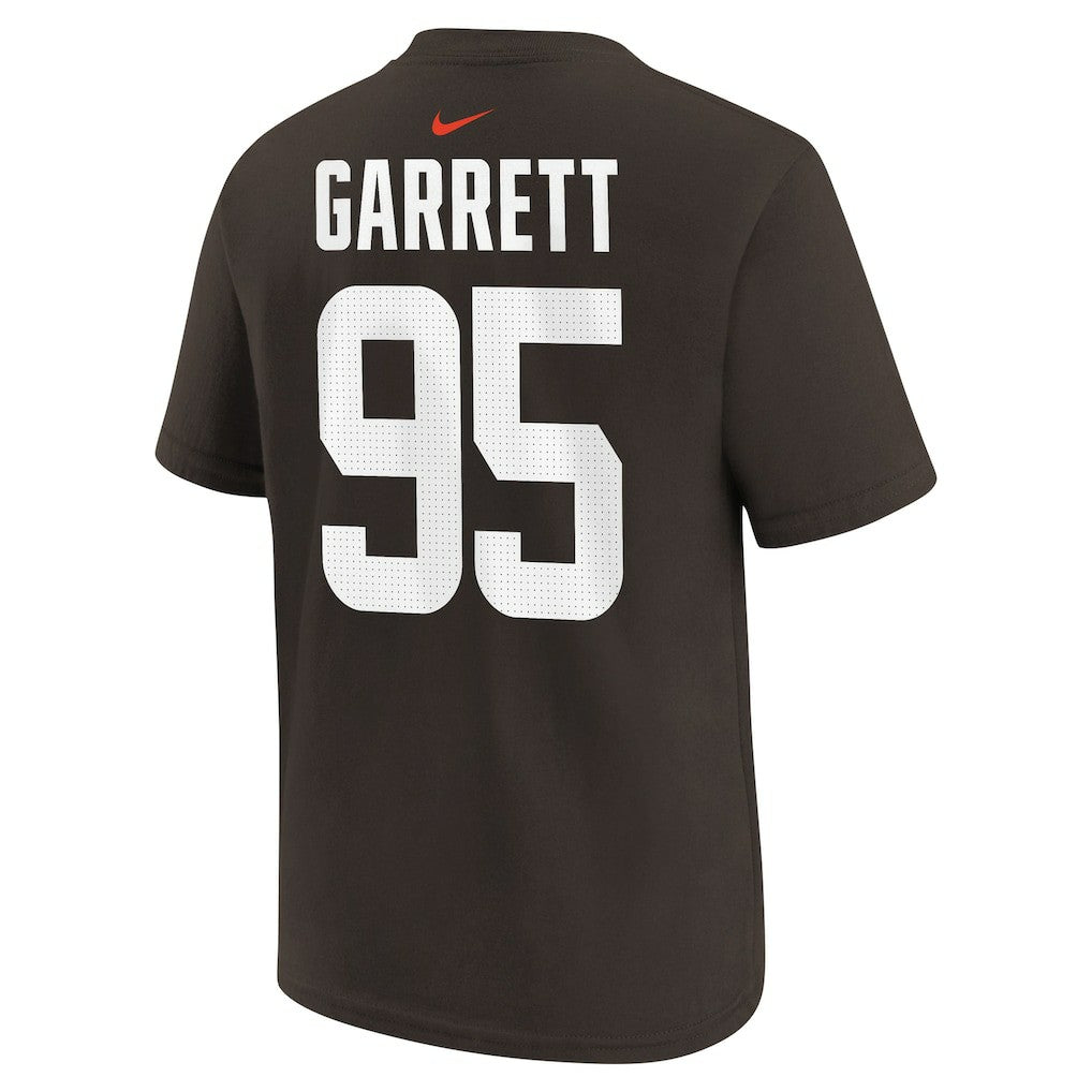 Myles Garrett Cleveland Browns Youth Player Name & Number T-Shirt Brown | Nike for Sale