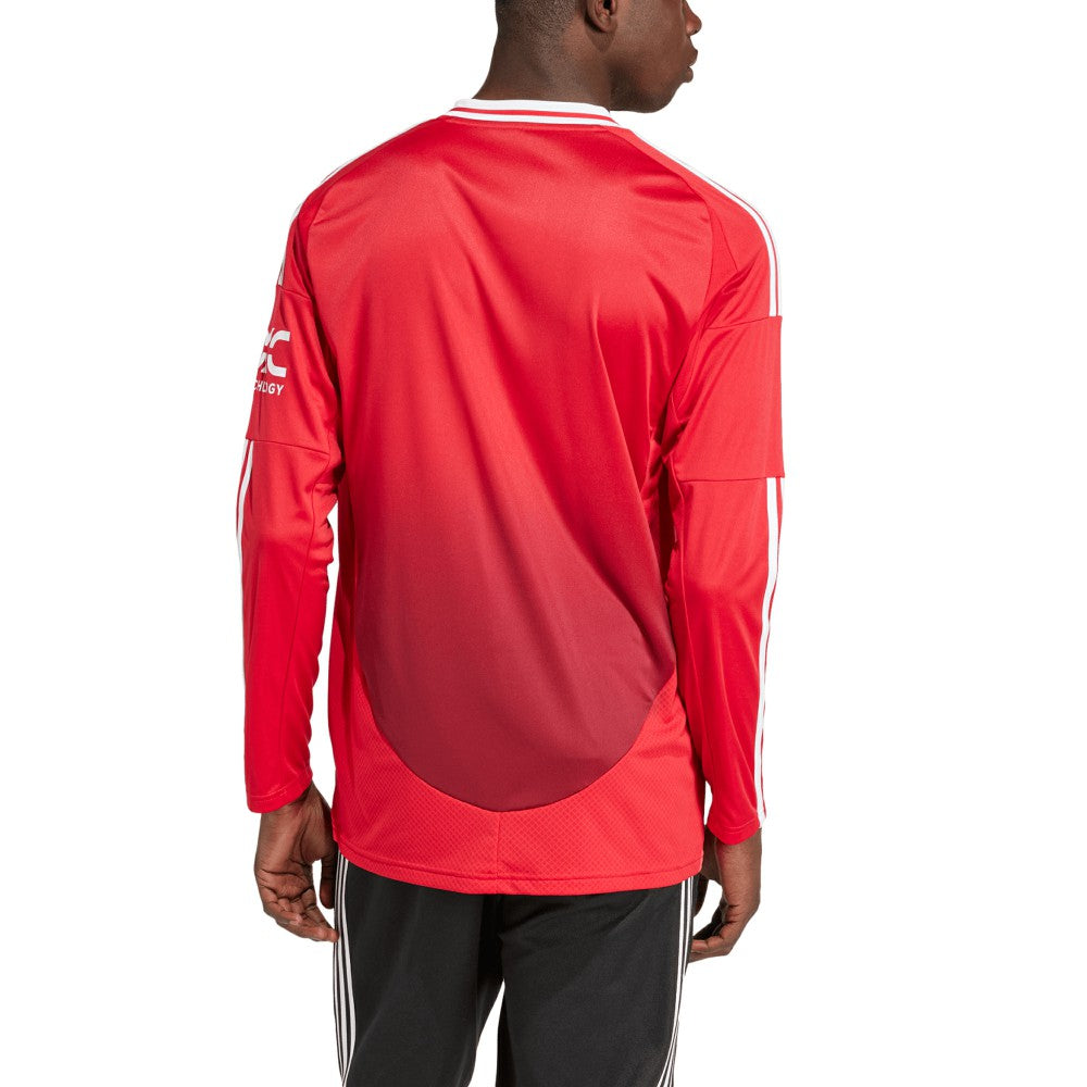 Manchester United 2024/25 Home Long Sleeve Replica Jersey Red | Adidas Online
