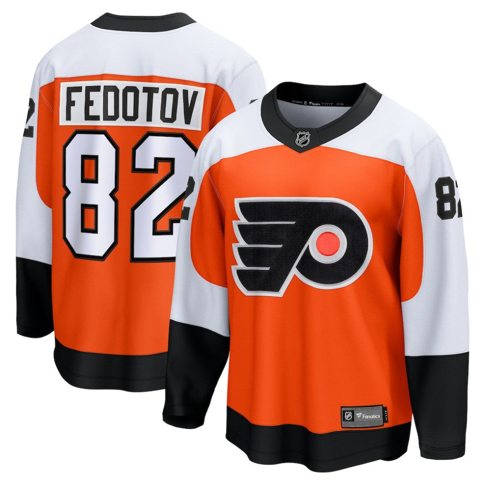 Ivan Fedotov Philadelphia Flyers Fanatics Home Premier Breakaway Player Jersey - Orange - NHL
