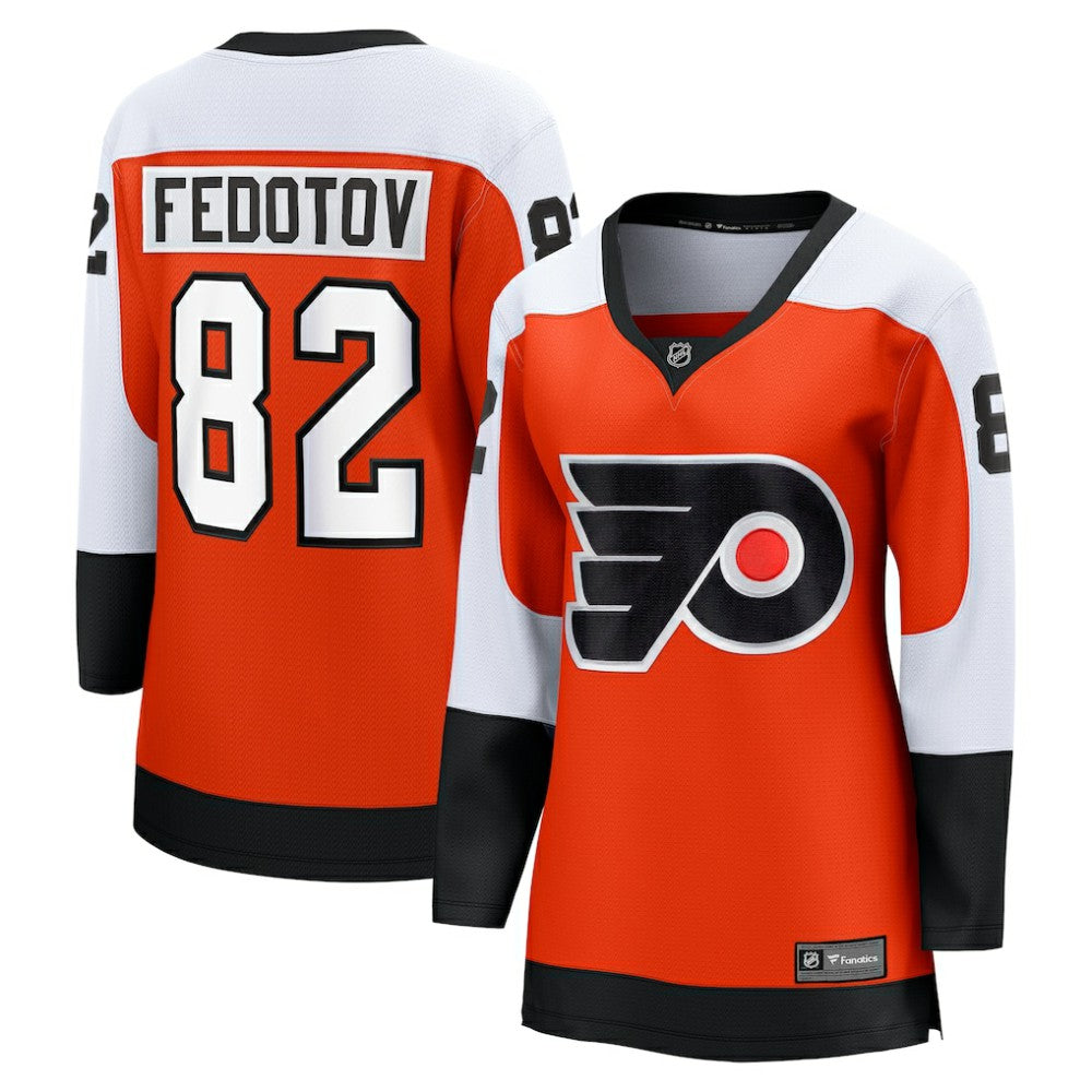 Ivan Fedotov Philadelphia Flyers Fanatics Women's Home Premier Breakaway Player Jersey Breakaway Jersey - Orange - NHL