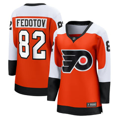 Ivan Fedotov Philadelphia Flyers Fanatics Women's Home Premier Breakaway Player Jersey Breakaway Jersey - Orange - NHL