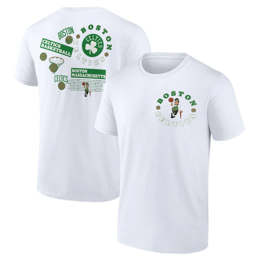 Boston Celtics Street Collective T-Shirt White - NBA