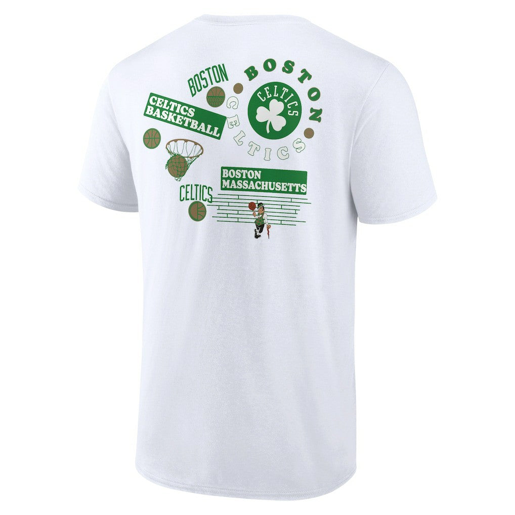 Boston Celtics Street Collective T-Shirt White - NBA