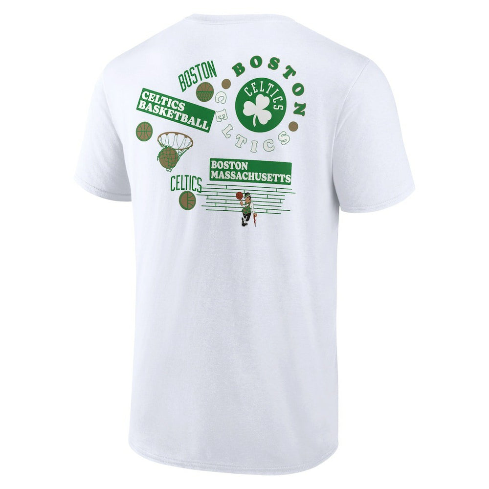 Boston Celtics Street Collective T-Shirt White - NBA