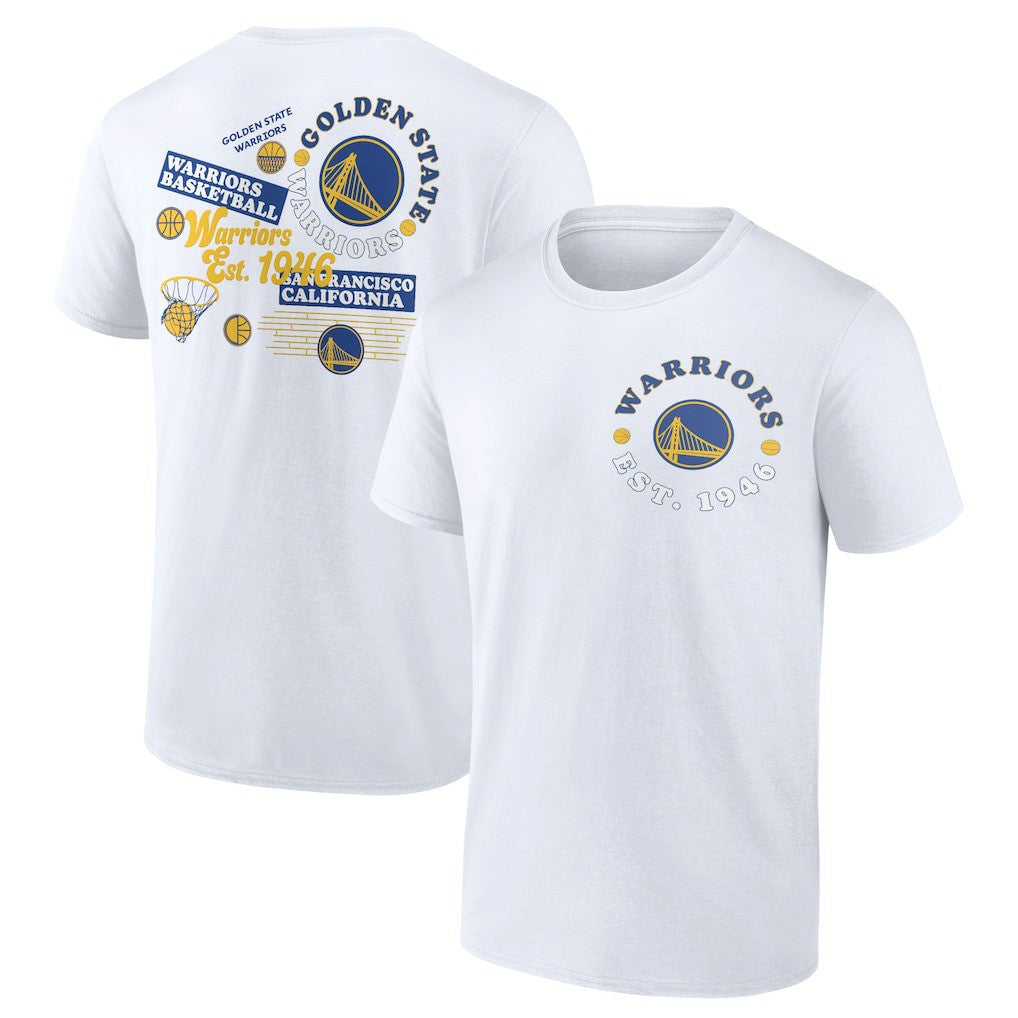 Golden State Warriors Street Collective T-Shirt White - NBA