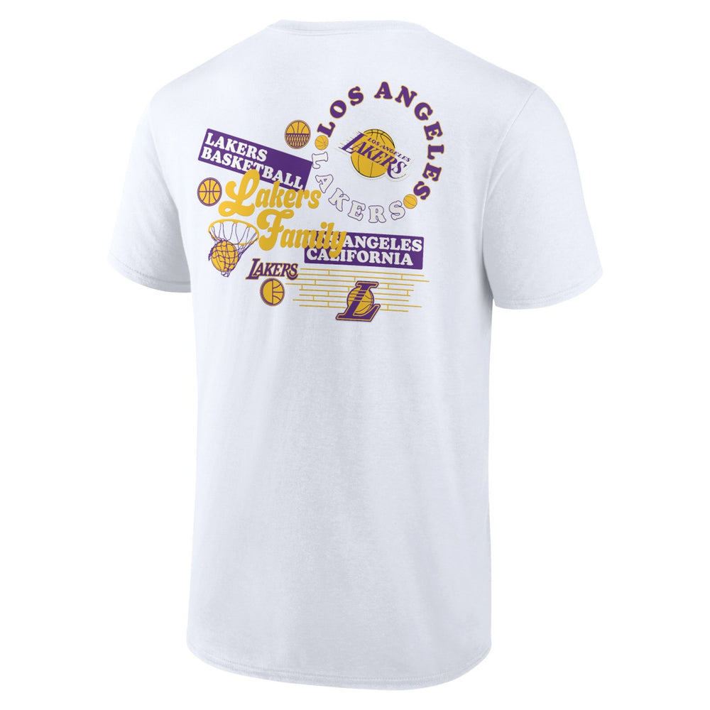Los Angeles Lakers Street Collective T-Shirt White - NBA