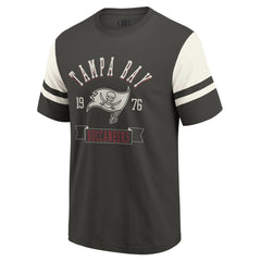 Tampa Bay Buccaneers Darius Rucker Collection Football T-Shirt Pewter | Fanatics