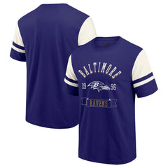 Baltimore Ravens Darius Rucker Collection Football T-Shirt Purple | Fanatics