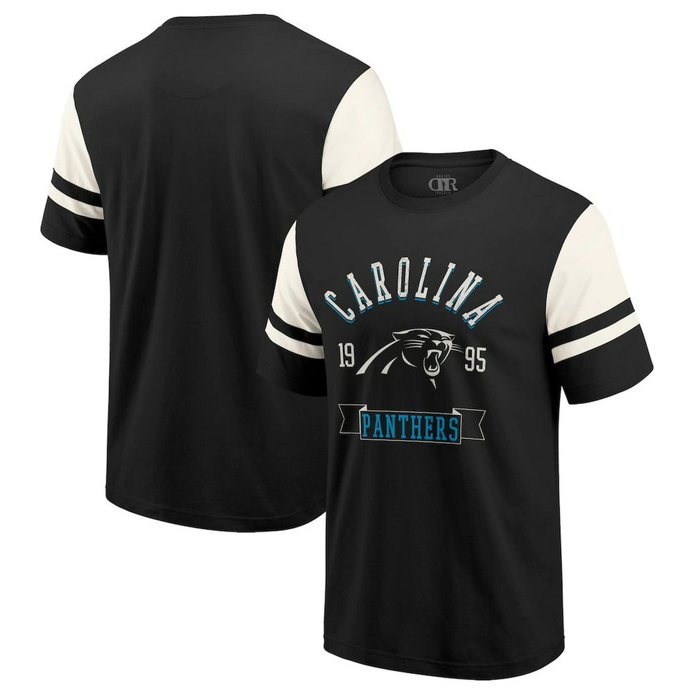 Carolina Panthers Darius Rucker Collection Football T-Shirt Black | Fanatics