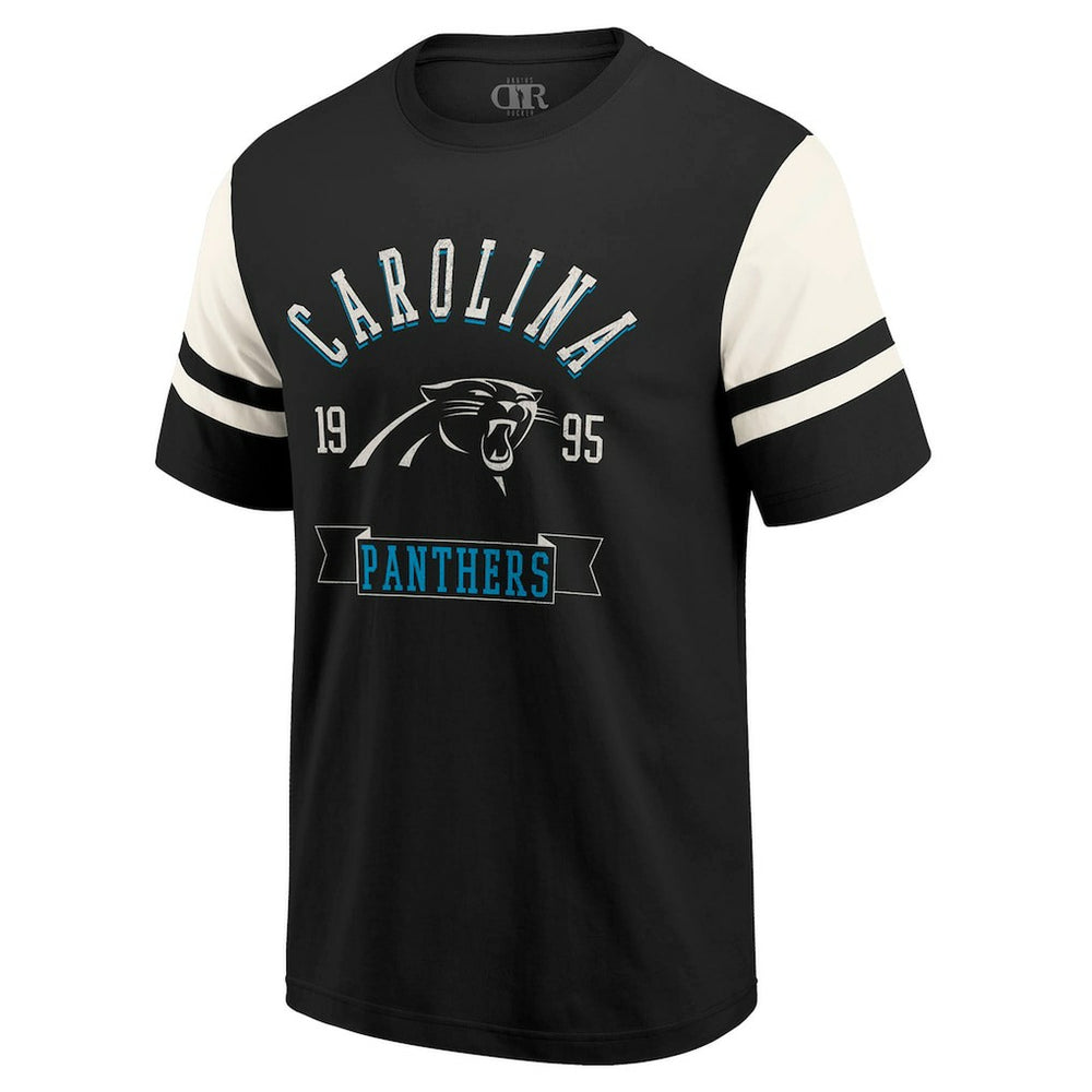 Carolina Panthers Darius Rucker Collection Football T-Shirt Black | Fanatics
