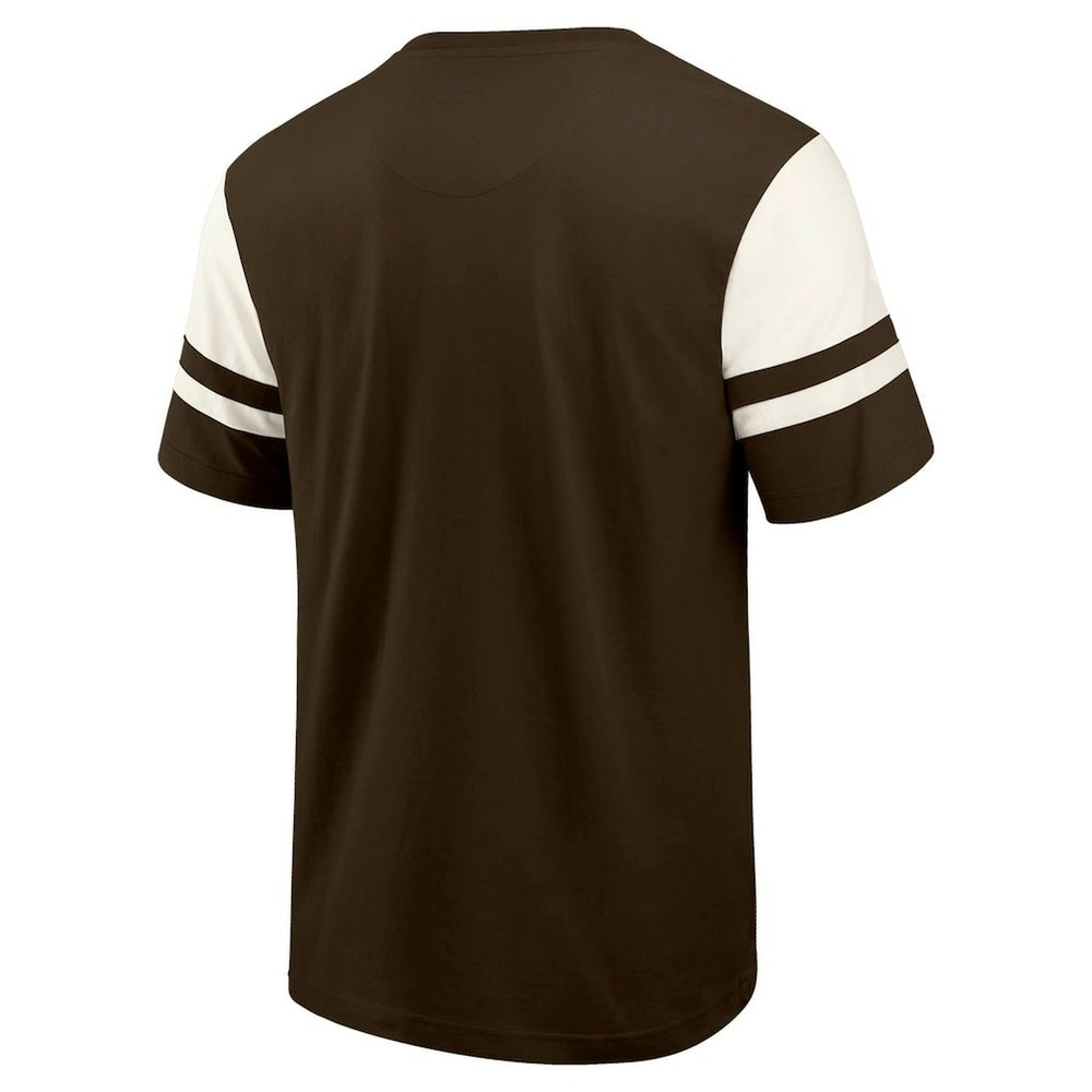 Cleveland Browns Darius Rucker Collection Football T-Shirt Brown | Fanatics