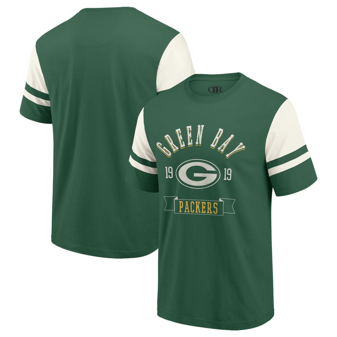 Green Bay Packers Darius Rucker Collection Football T-Shirt Green | Fanatics