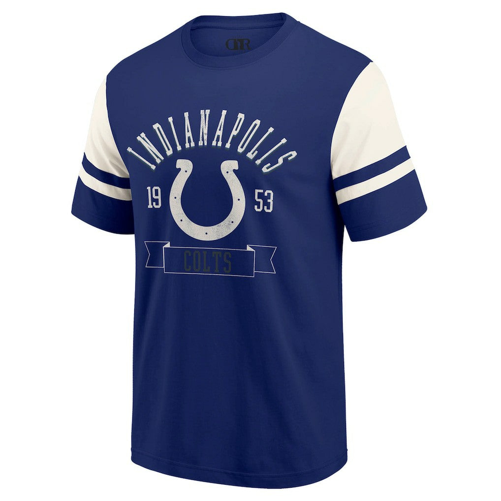 Indianapolis Colts Darius Rucker Collection Football T-Shirt Royal | Fanatics