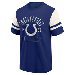 Indianapolis Colts Darius Rucker Collection Football T-Shirt Royal | Fanatics