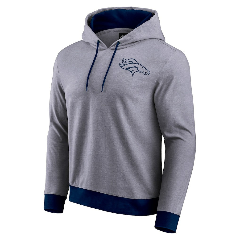 Denver Broncos Darius Rucker Collection Tonal Knit Pullover Hoodie Navy | Fanatics
