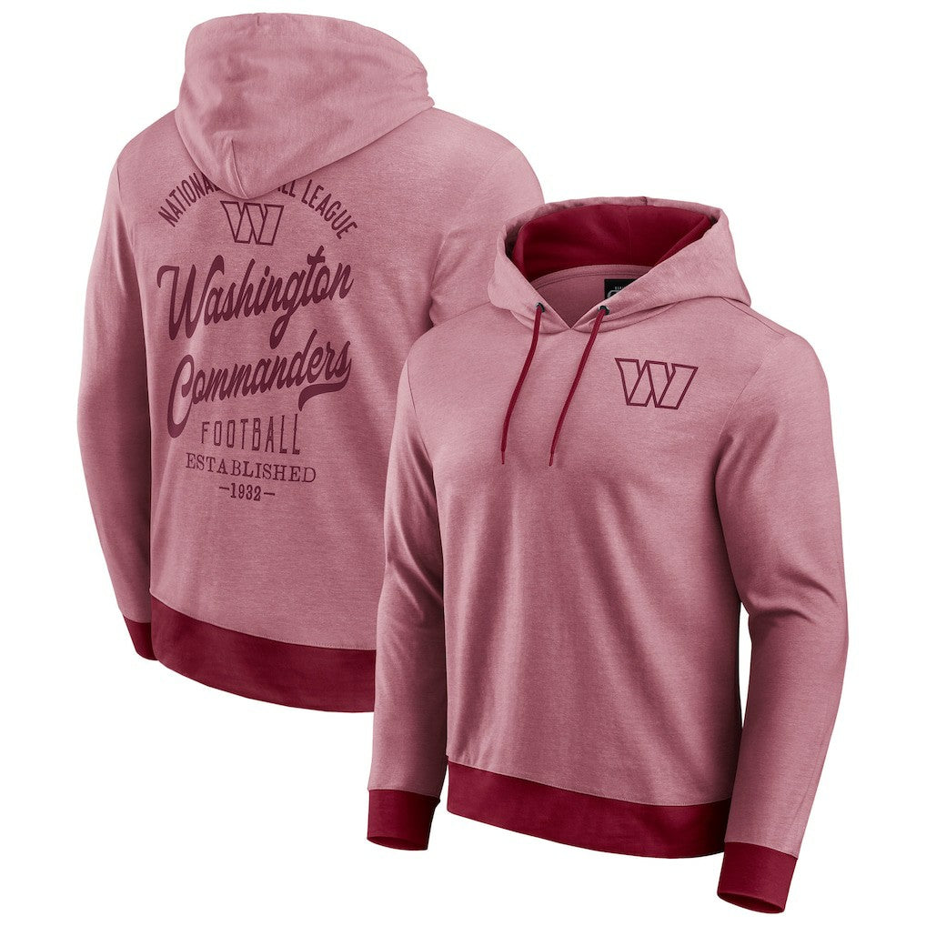 Washington Commanders Darius Rucker Collection Tonal Knit Pullover Hoodie Burgundy | Fanatics