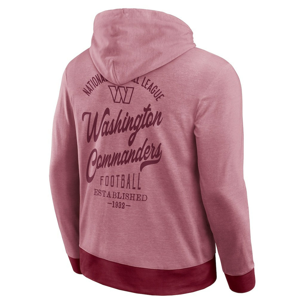 Washington Commanders Darius Rucker Collection Tonal Knit Pullover Hoodie Burgundy | Fanatics