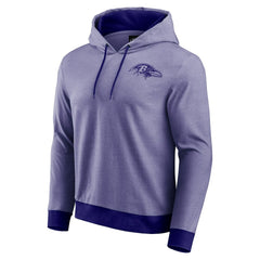 Baltimore Ravens Darius Rucker Collection Tonal Knit Pullover Hoodie Purple | Fanatics