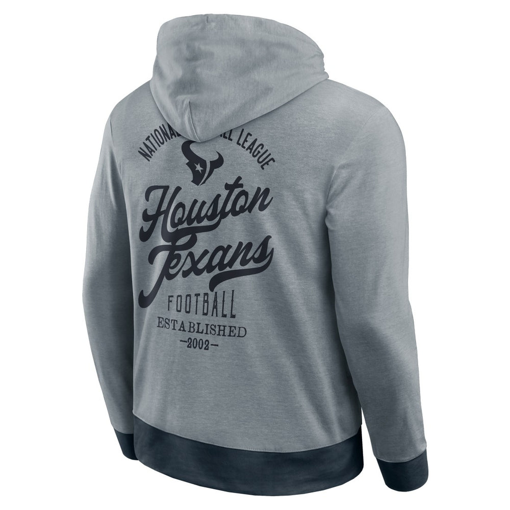 Houston Texans Darius Rucker Collection Tonal Knit Pullover Hoodie Navy | Fanatics