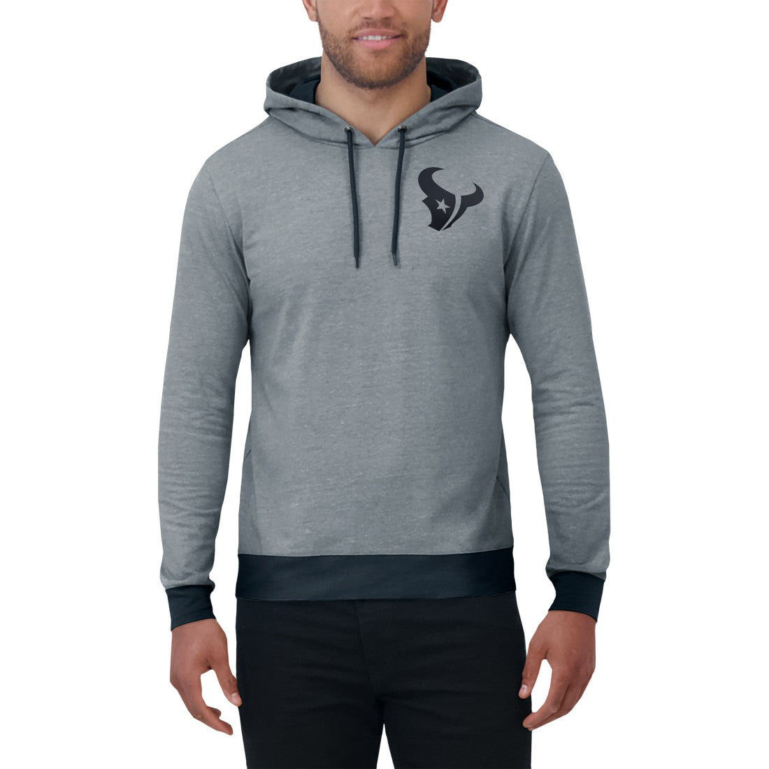Houston Texans Darius Rucker Collection Tonal Knit Pullover Hoodie Navy | Fanatics