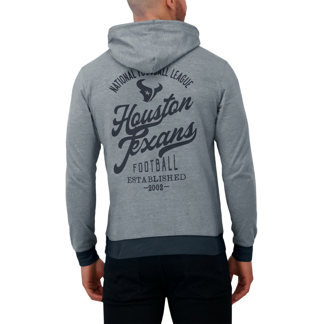 Houston Texans Darius Rucker Collection Tonal Knit Pullover Hoodie Navy | Fanatics