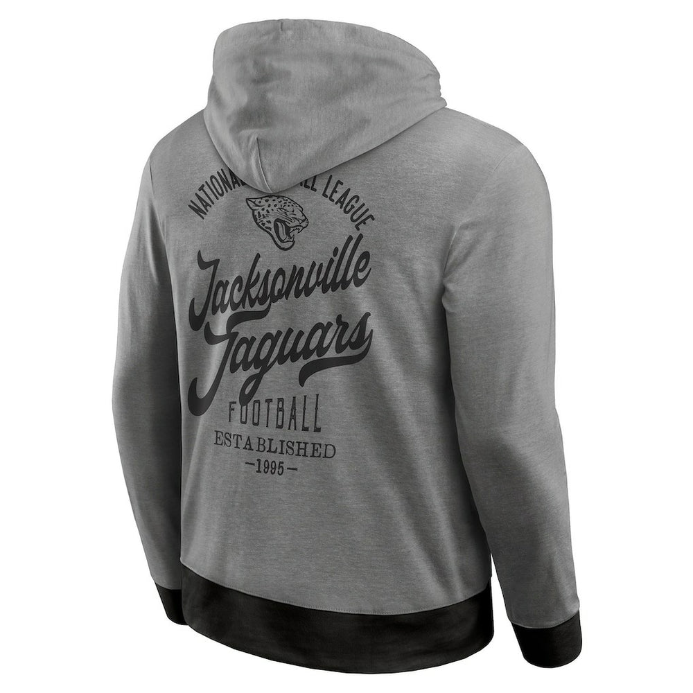 Jacksonville Jaguars Darius Rucker Collection Tonal Knit Pullover Hoodie Black | Fanatics