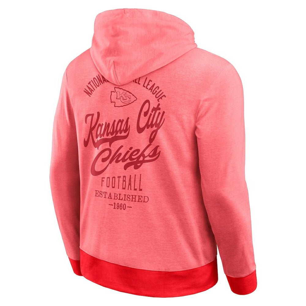 Kansas City Chiefs Darius Rucker Collection Tonal Knit Pullover Hoodie Red | Fanatics