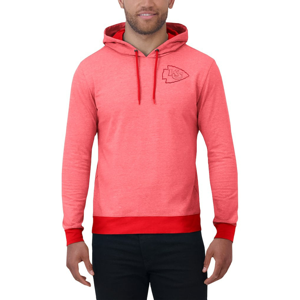 Kansas City Chiefs Darius Rucker Collection Tonal Knit Pullover Hoodie Red | Fanatics