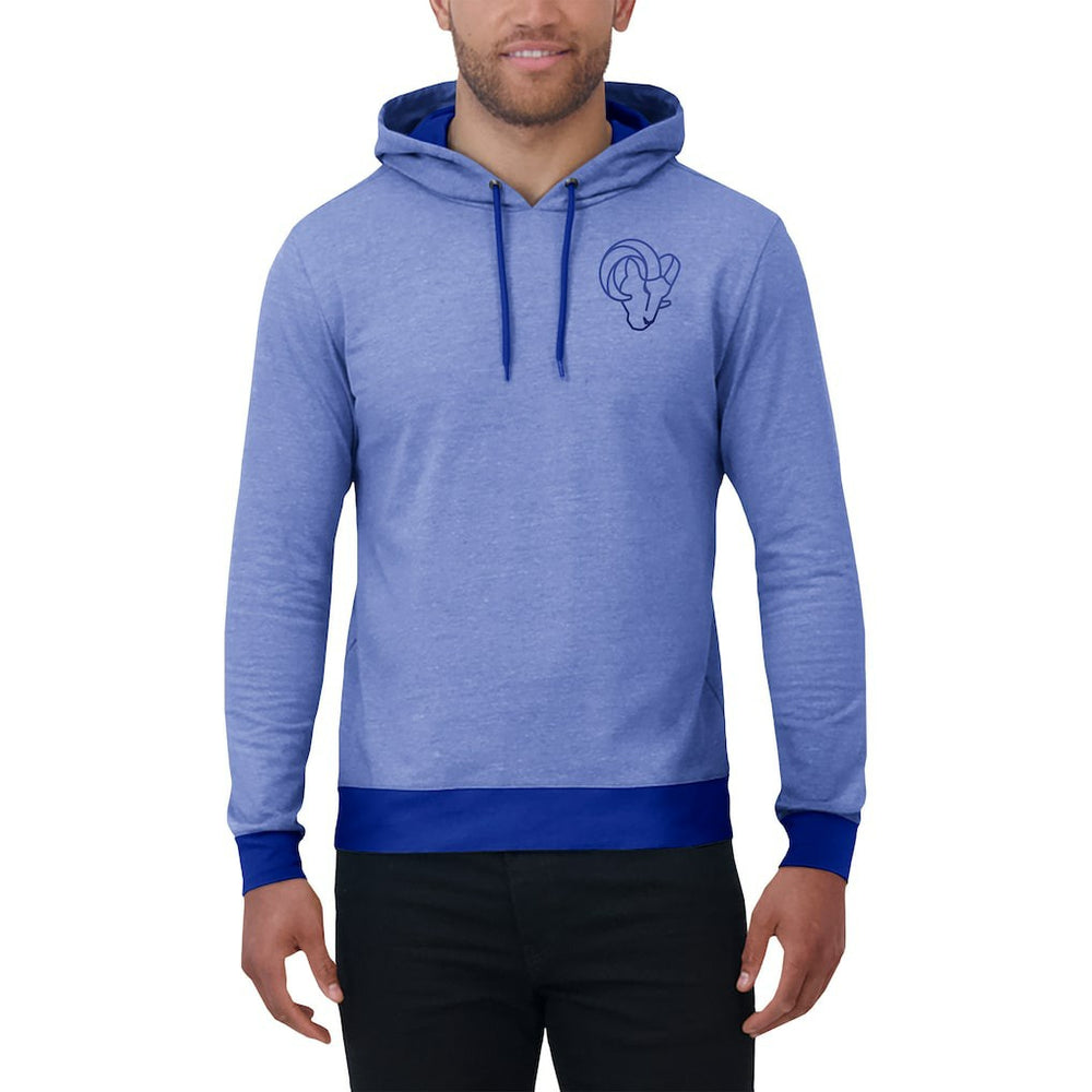 Los Angeles Rams Darius Rucker Collection Tonal Knit Pullover Hoodie Royal | Fanatics