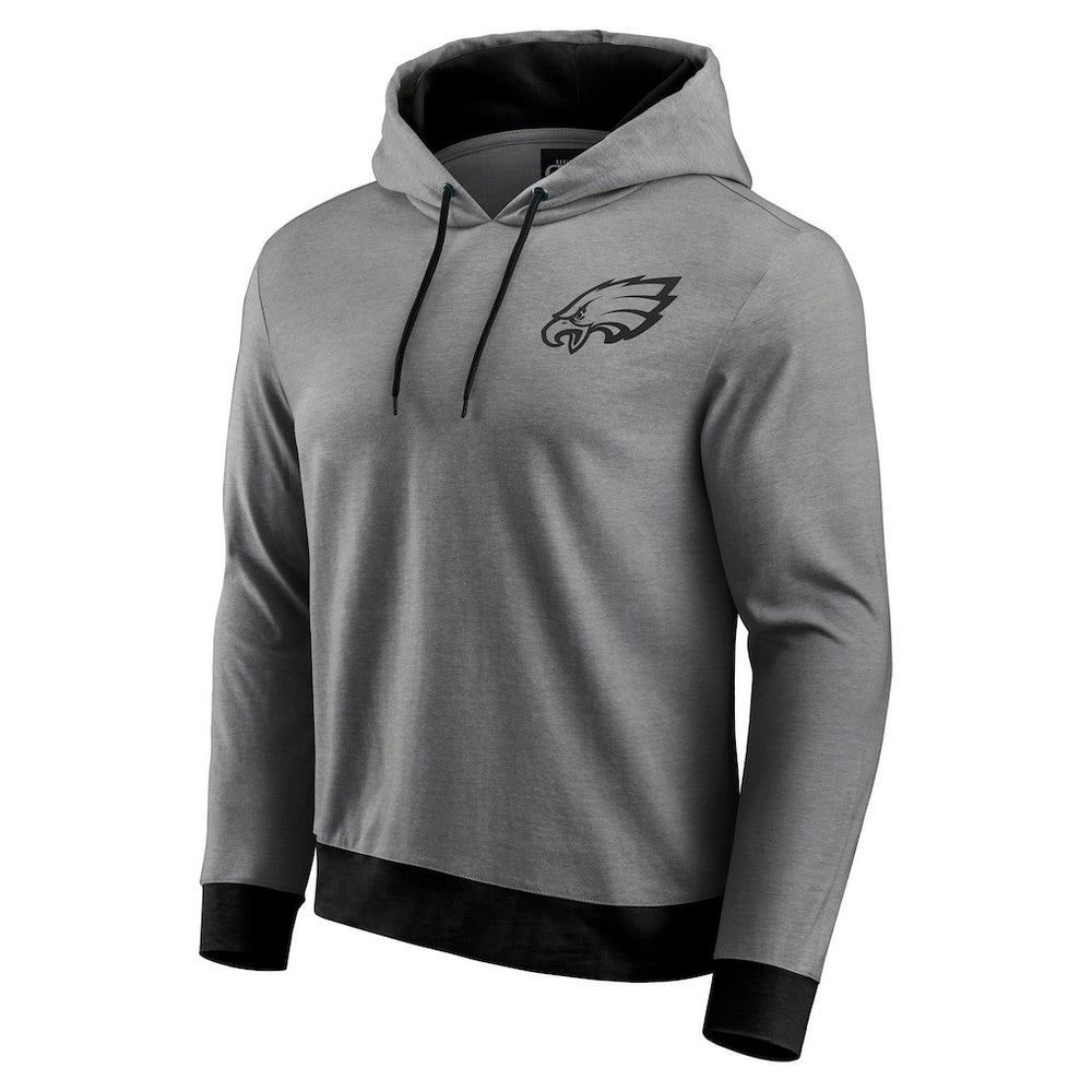 Philadelphia Eagles Darius Rucker Collection Tonal Knit Pullover Hoodie Gray | Fanatics