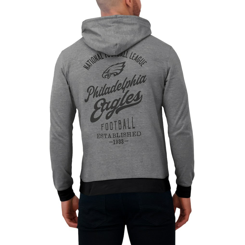 Philadelphia Eagles Darius Rucker Collection Tonal Knit Pullover Hoodie Gray | Fanatics