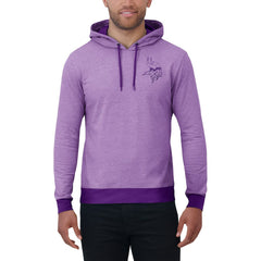 Minnesota Vikings Darius Rucker Collection Tonal Knit Pullover Hoodie Purple | Fanatics