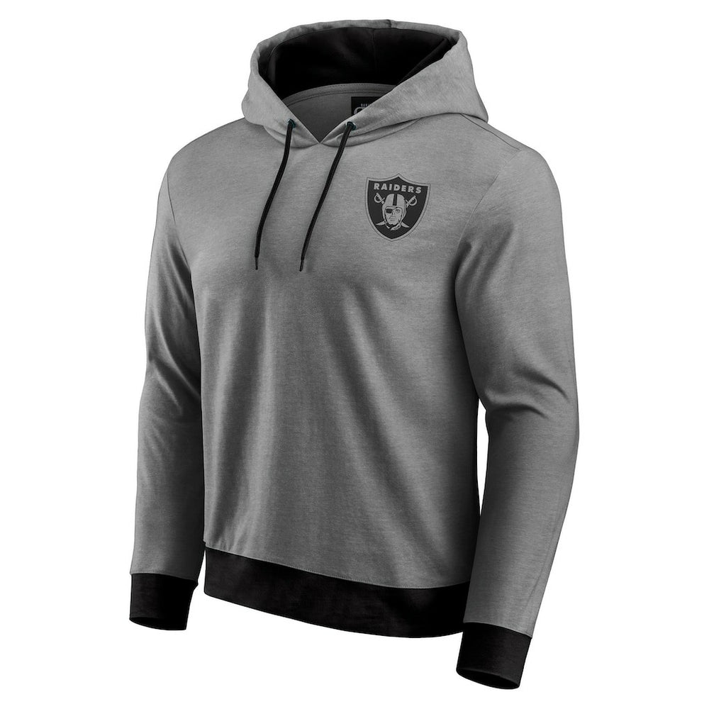 Las Vegas Raiders Darius Rucker Collection Tonal Knit Pullover Hoodie Black | Fanatics