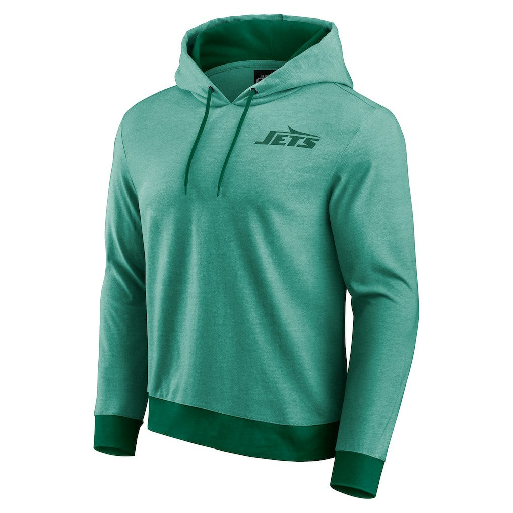 New York Jets Darius Rucker Collection Tonal Knit Pullover Hoodie Green | Fanatics