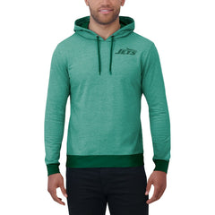 New York Jets Darius Rucker Collection Tonal Knit Pullover Hoodie Green | Fanatics
