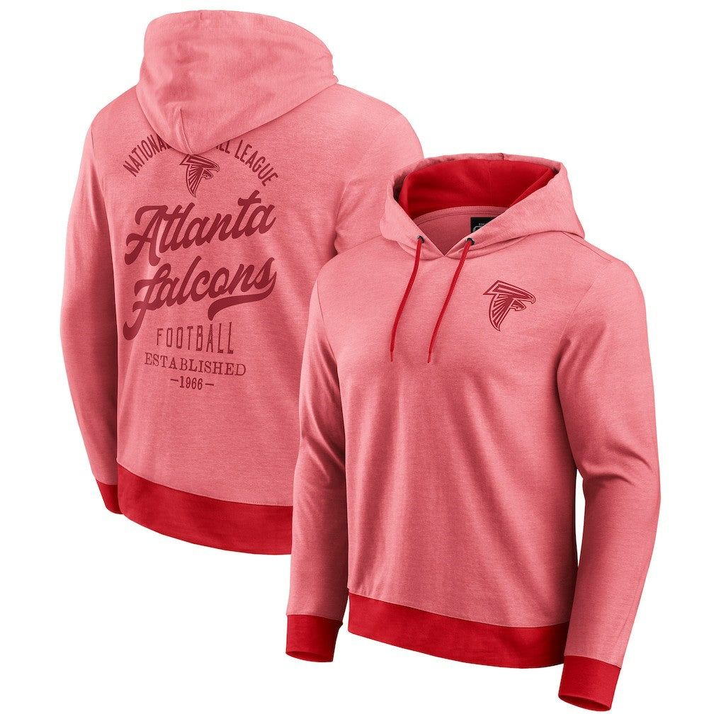Atlanta Falcons Darius Rucker Collection Tonal Knit Pullover Hoodie Red | Fanatics