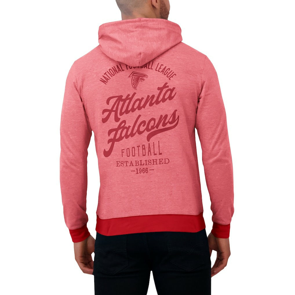 Atlanta Falcons Darius Rucker Collection Tonal Knit Pullover Hoodie Red | Fanatics