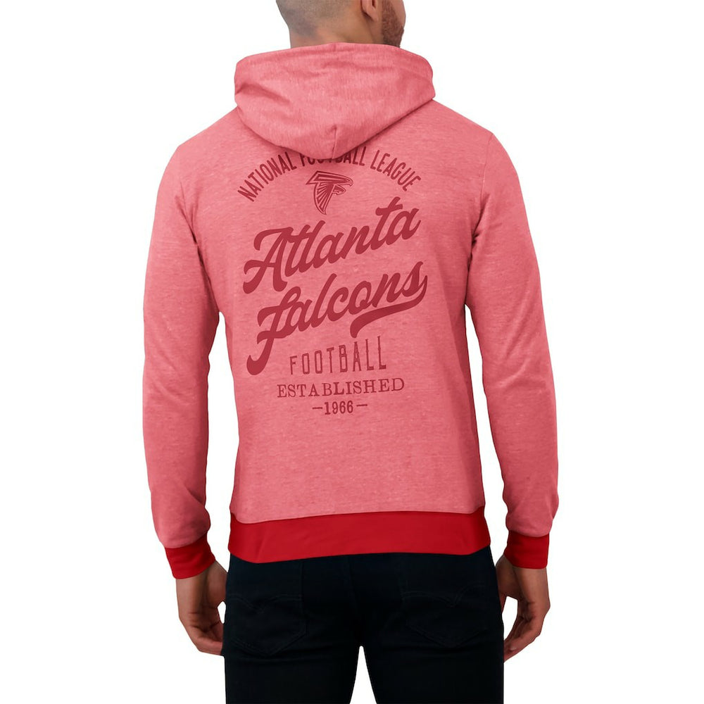 Atlanta Falcons Darius Rucker Collection Tonal Knit Pullover Hoodie Red | Fanatics