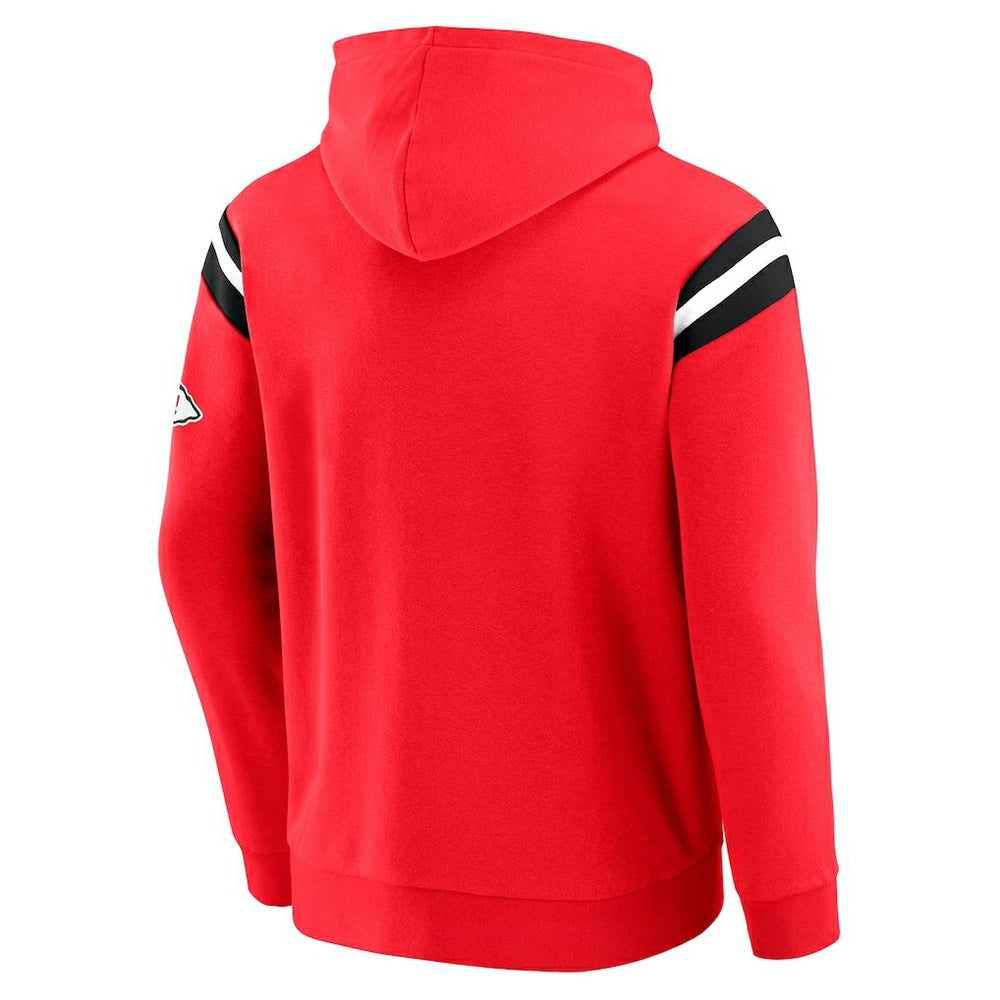 Kansas City Chiefs Darius Rucker Collection Football Washed Pullover Hoodie Red | Fanatics