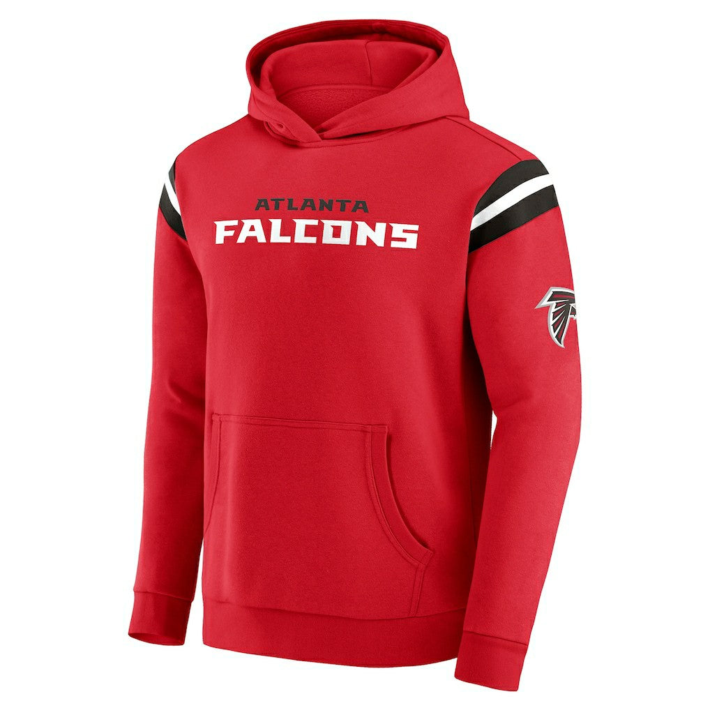 Atlanta Falcons Darius Rucker Collection Football Washed Pullover Hoodie Red | Fanatics