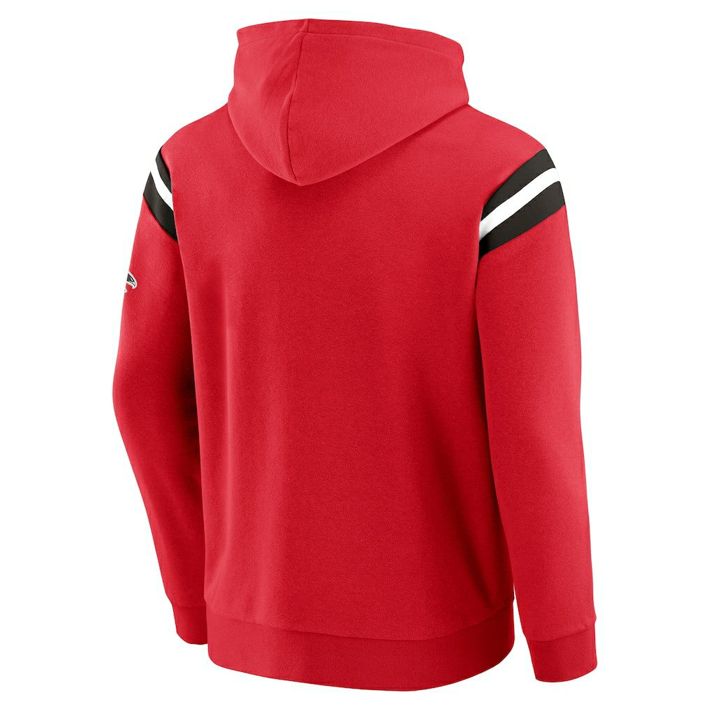 Atlanta Falcons Darius Rucker Collection Football Washed Pullover Hoodie Red | Fanatics