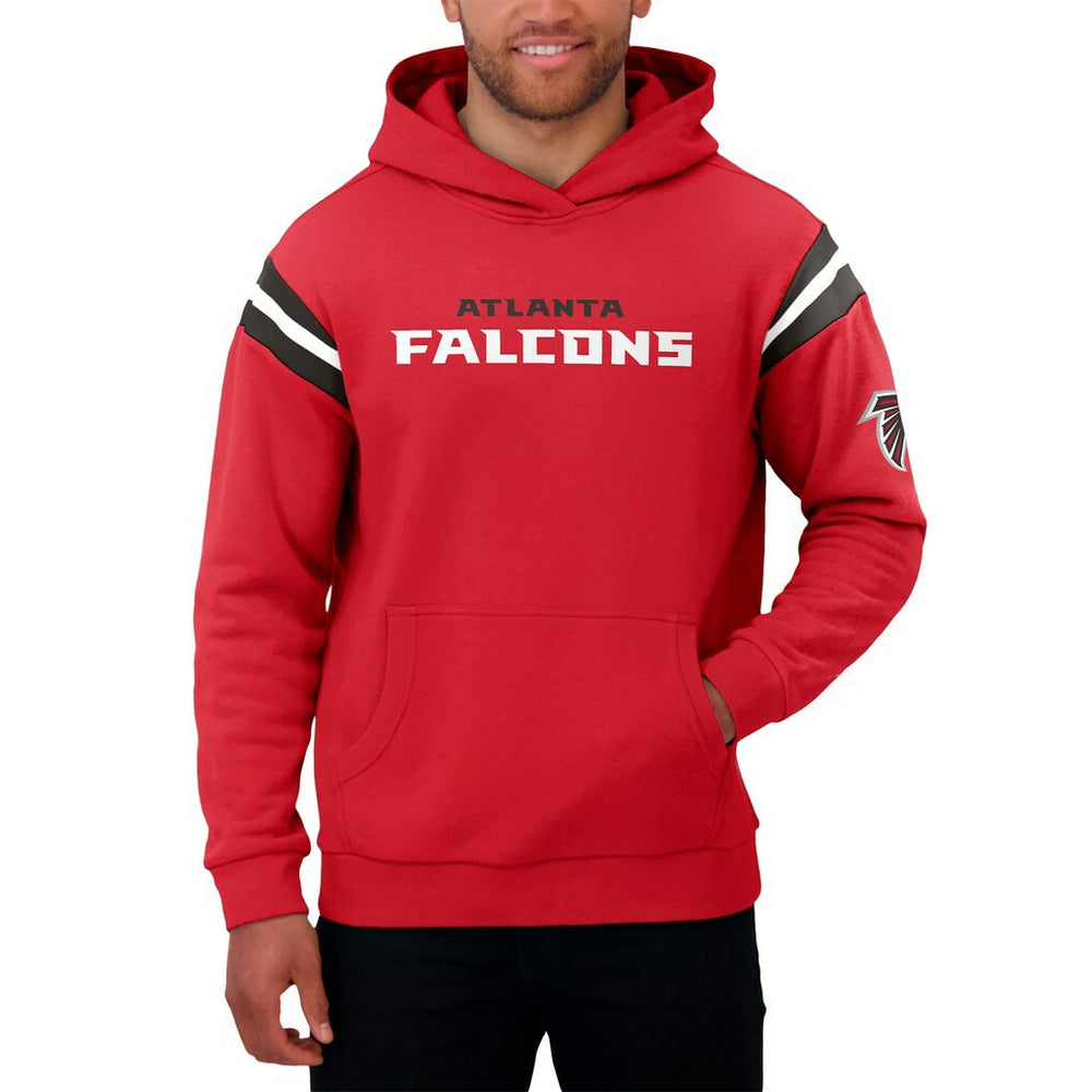 Atlanta Falcons Darius Rucker Collection Football Washed Pullover Hoodie Red | Fanatics