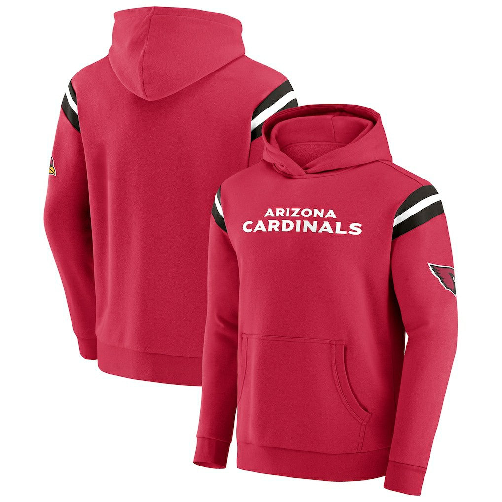 Arizona Cardinals Darius Rucker Collection Football Washed Pullover Hoodie Cardinal | Fanatics